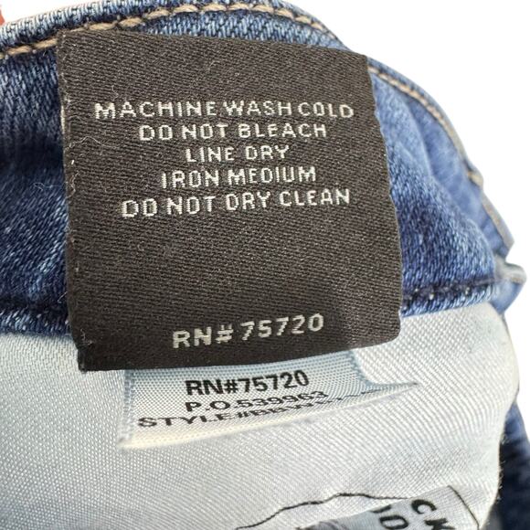 Buckle Black Cotton Blend Medium Wash Mid Rise Fit No. 53 Bootcut Jeans 32 x 34 - Picture 7 of 7